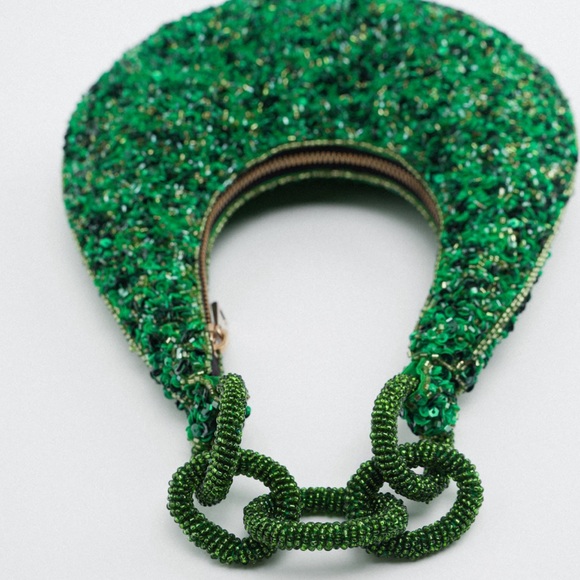 Zara beaded shoulder bag - Picture 3 of 3